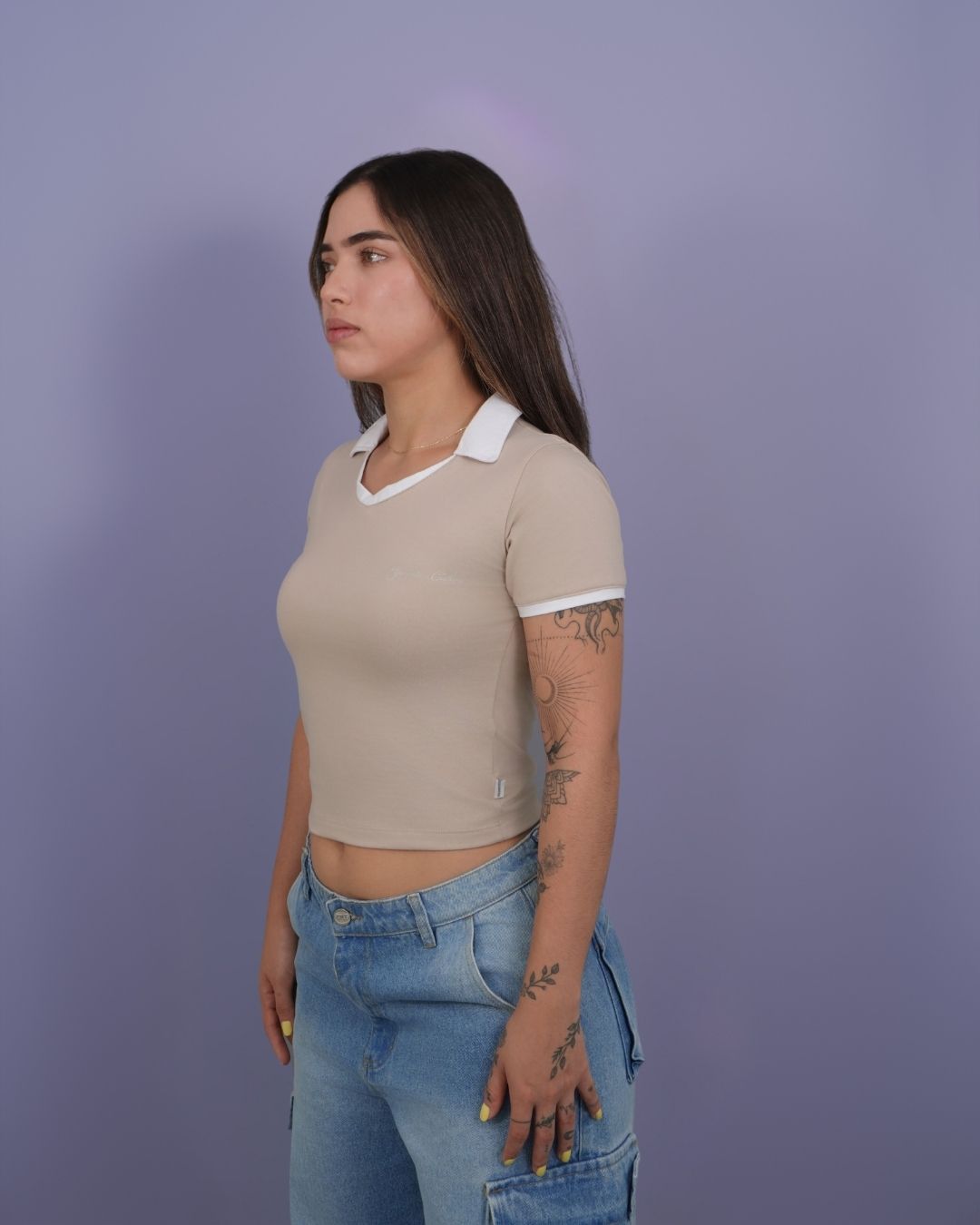 POLO ARENA ESTAMPADO PIGMENTO