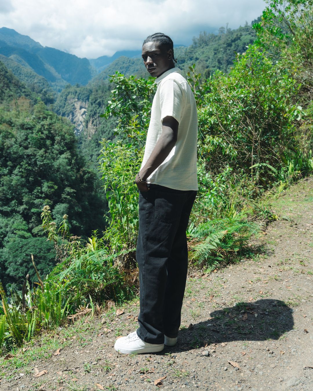 CAMISA BLANCO TEXTURA