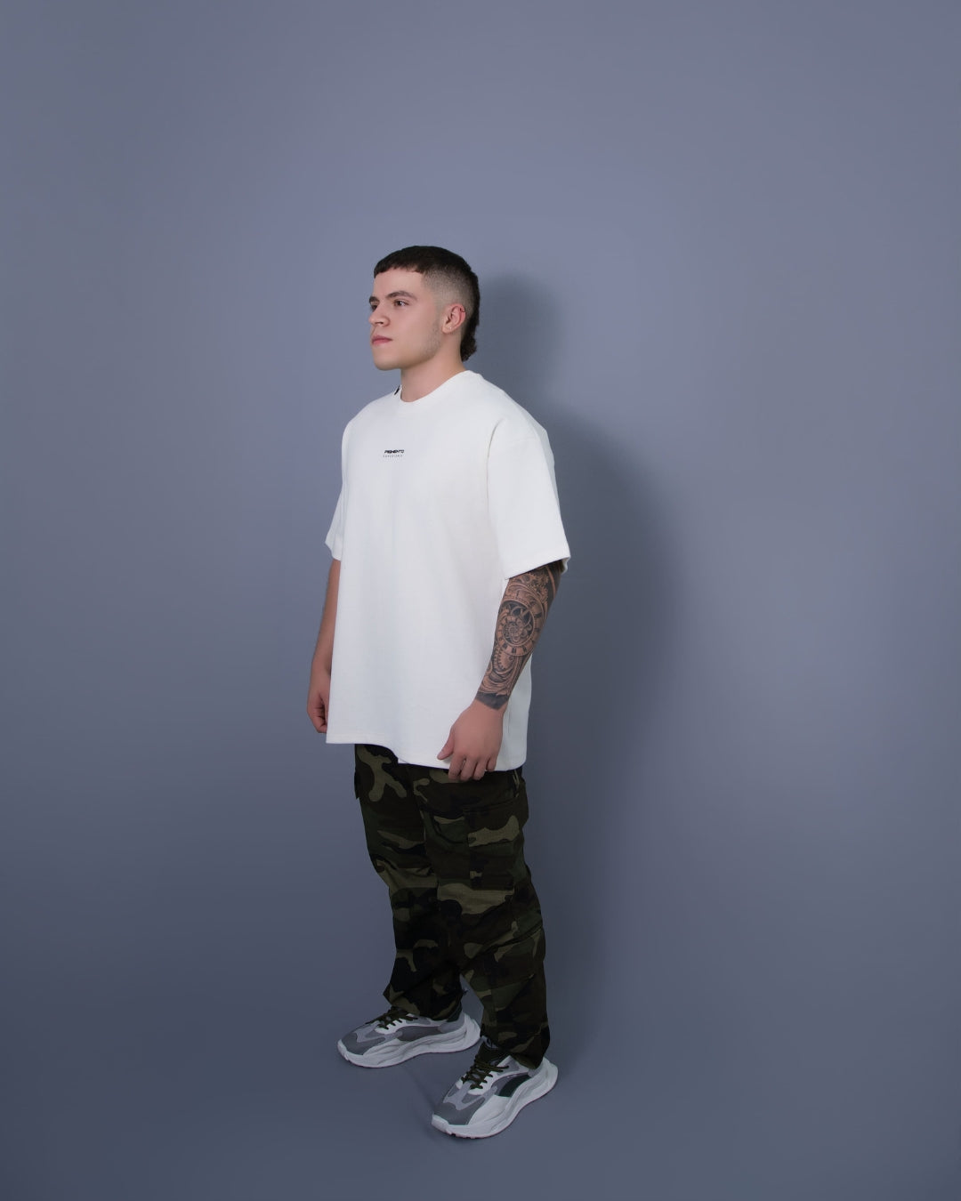 T-SHIRT BASIC OVERSIZE HOMBRE