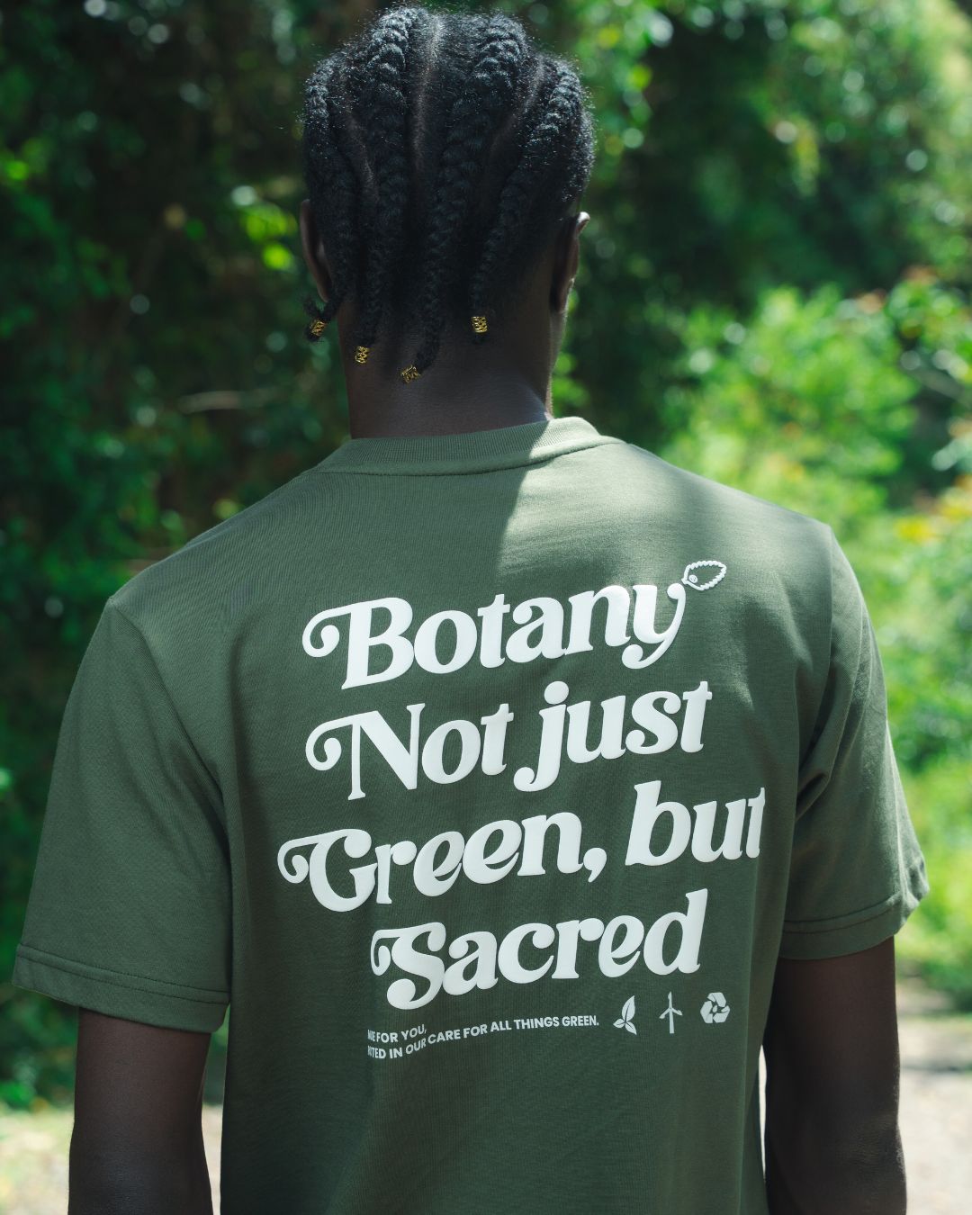 T-SHIRT VERDE BOTANY