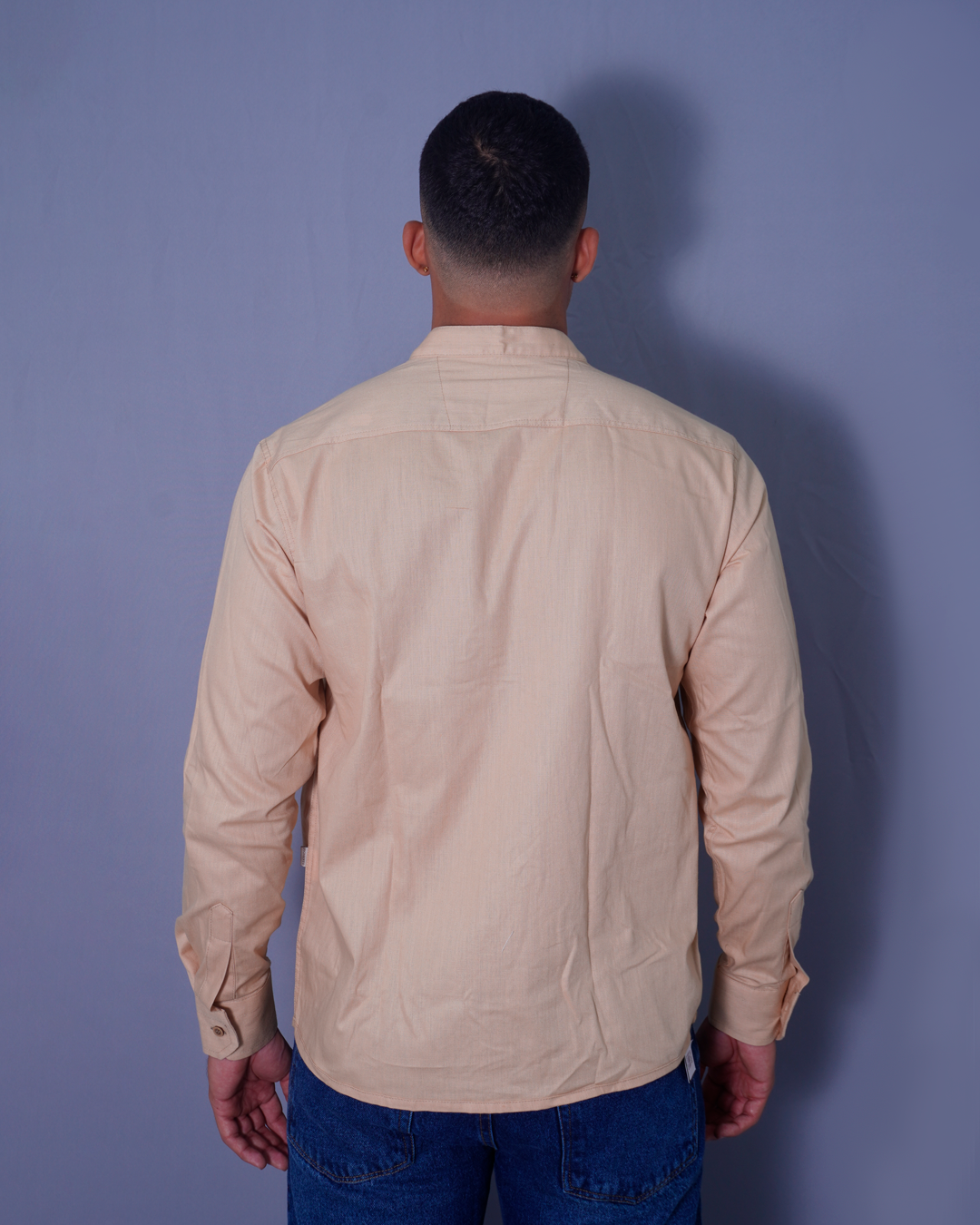 CAMISA REGULAR CUELLO NERU CAQUI