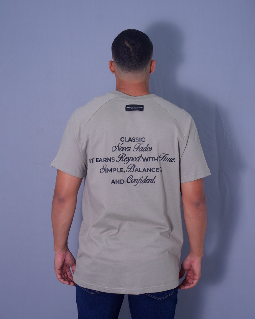 T-SHIRT REGULAR GRIS
