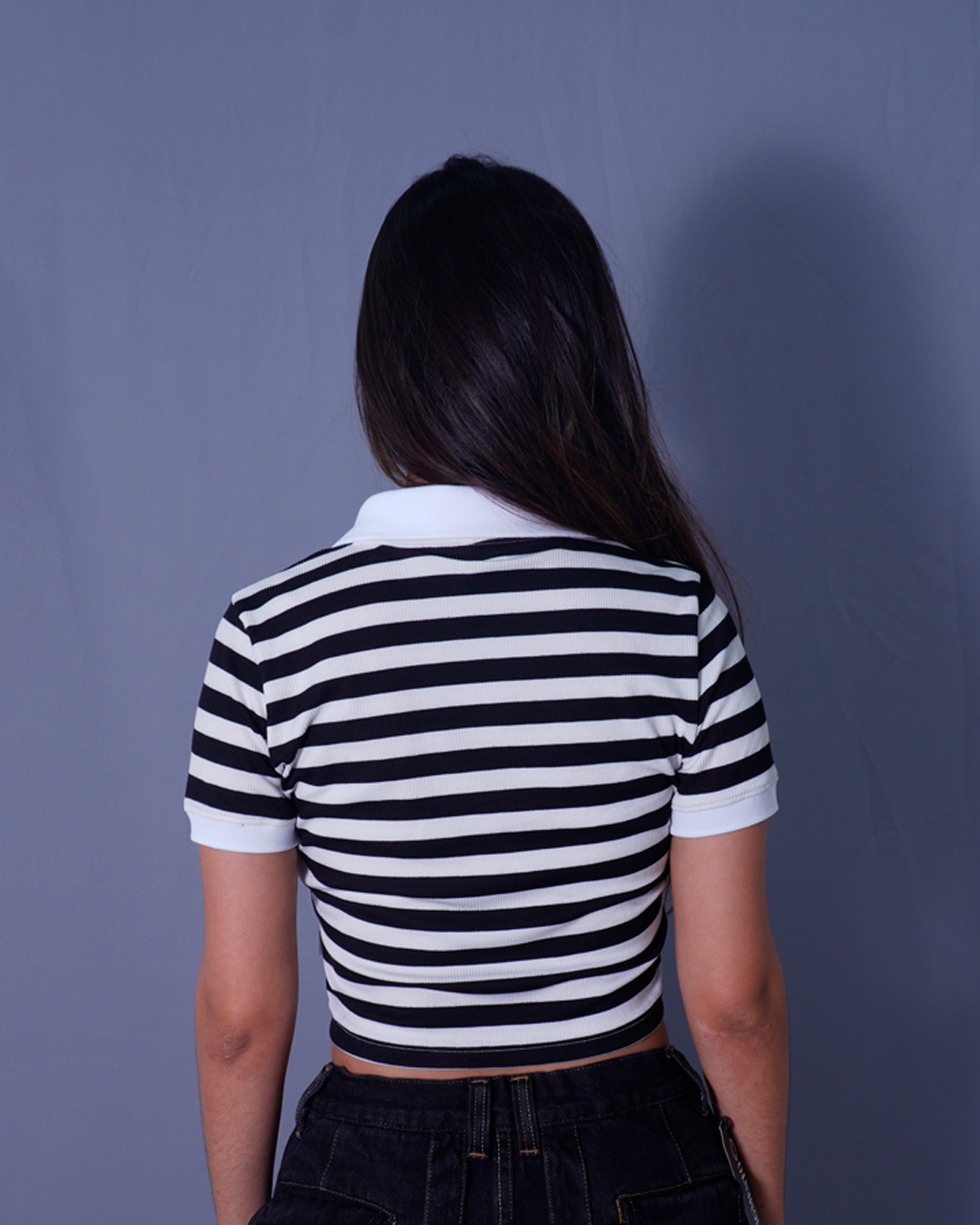 POLO DAMA SLIM CUELLO V