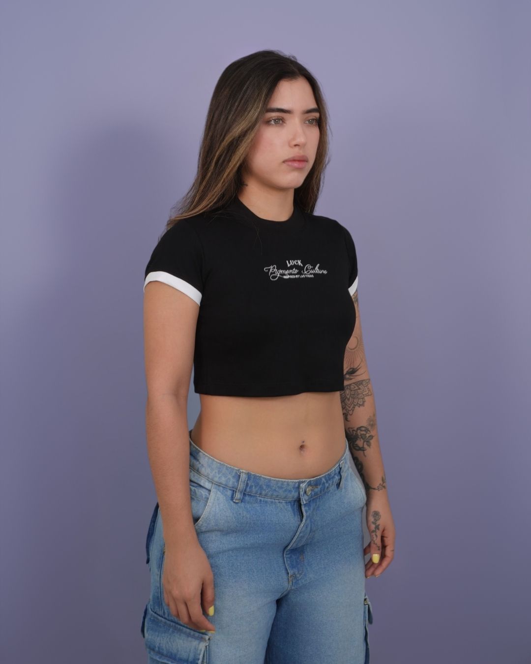 T-SHIRT NEGRA LUCKY INSPIRED BY LAS VEGAS