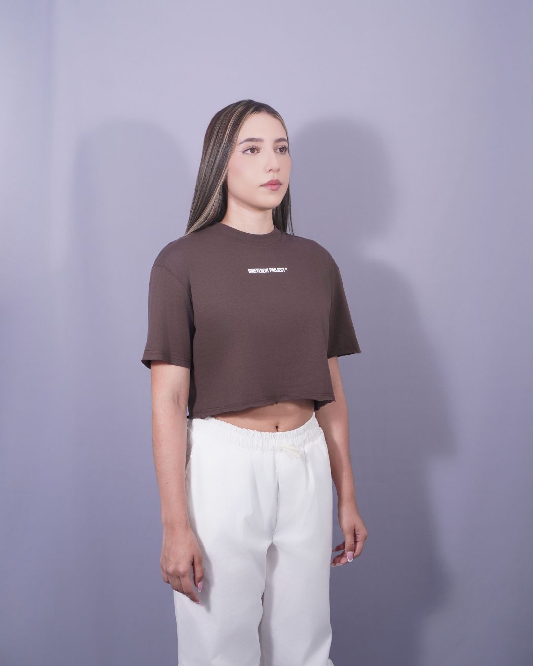 T-SHIRT CROP CAFE