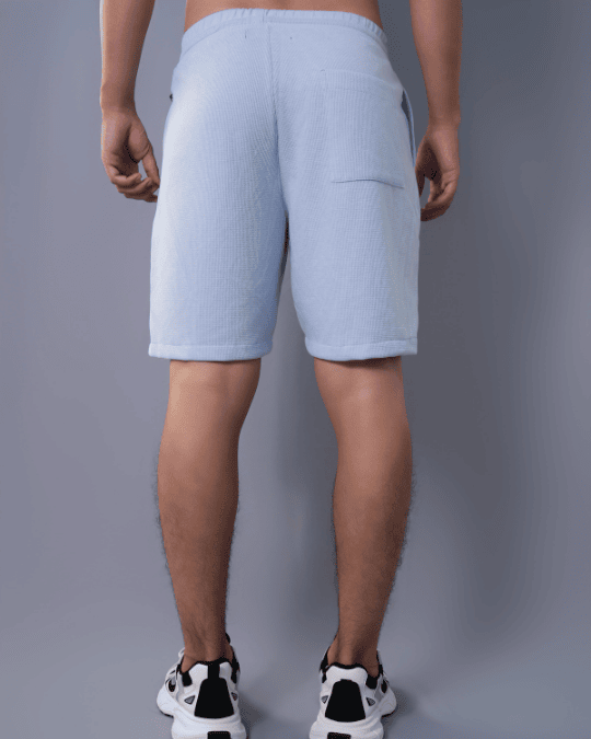 BERMUDAS CRUNCHY TOUCH CELESTE