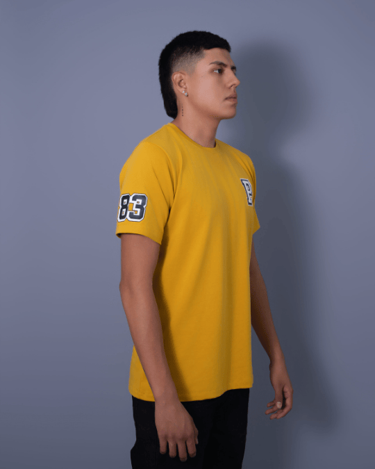 CAMISETA MOSTAZA