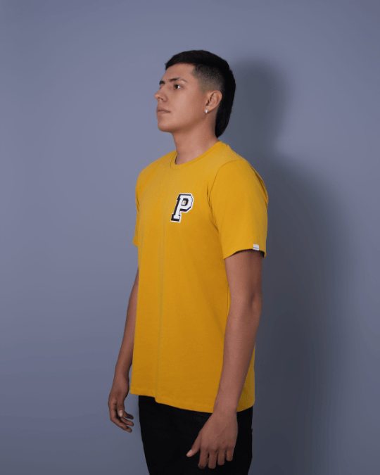 CAMISETA MOSTAZA