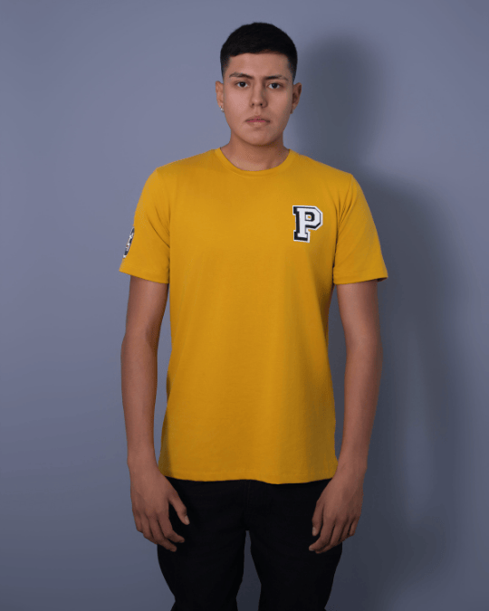 CAMISETA MOSTAZA