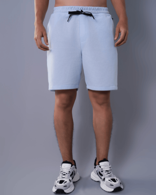 BERMUDAS CRUNCHY TOUCH CELESTE
