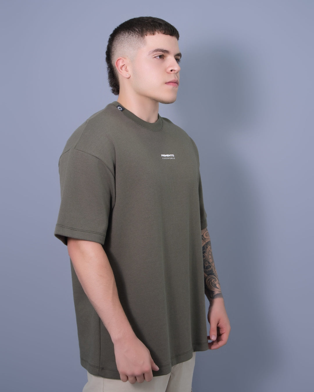 T-SHIRT BASIC OVERSIZE HOMBRE