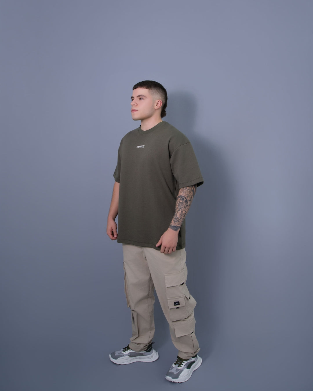 T-SHIRT BASIC OVERSIZE HOMBRE