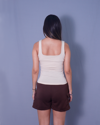 SHORT CARGO CAFE DAMA