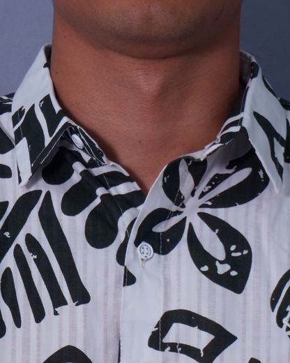 CAMISA TROPICAL VERDE