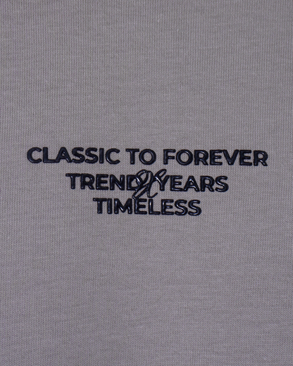 T-SHIRT REGULAR GRIS