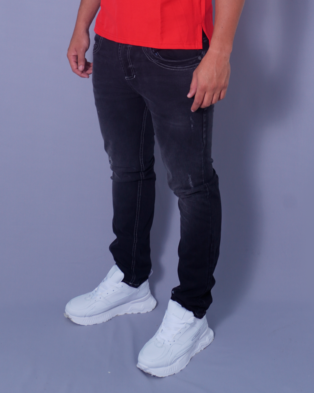 JEAN SLIM BLACK CIMARRON