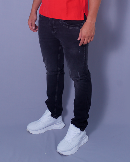 JEAN SLIM BLACK CIMARRON