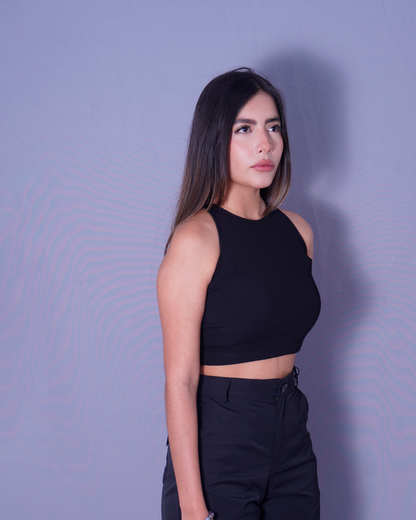 T-SHIRT NEGRA CLASICA FLASH