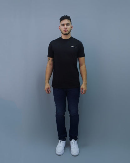 T-SHIRT NEGRO PIGMENTO