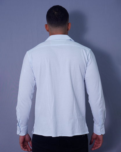 CAMISA RESORT BLANCA X BOLSILO