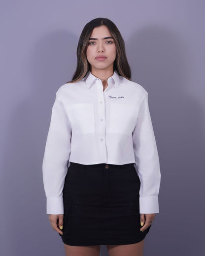 CAMISA MANGA LARGA CROP