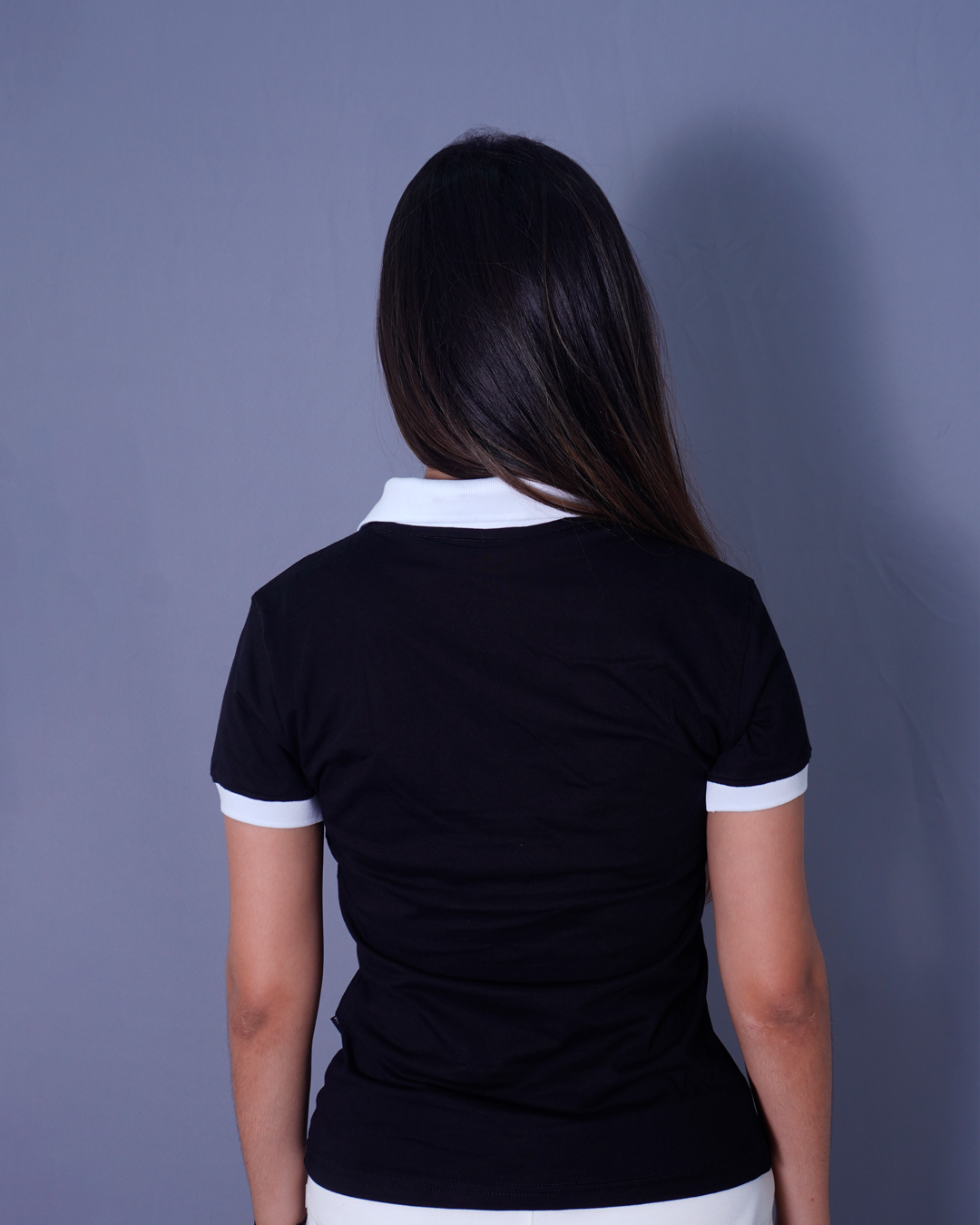 POLO SLIM NEGRO X TEJIDOS