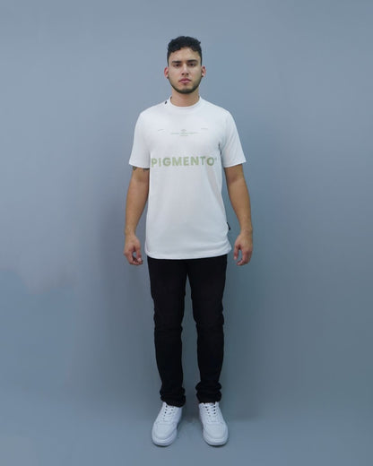 T-SHIRT BLANCA PIGMENTO