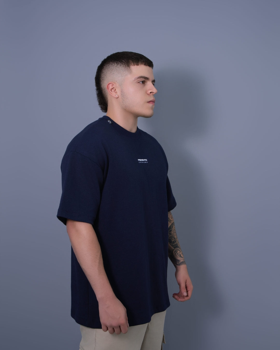 T-SHIRT BASIC OVERSIZE HOMBRE