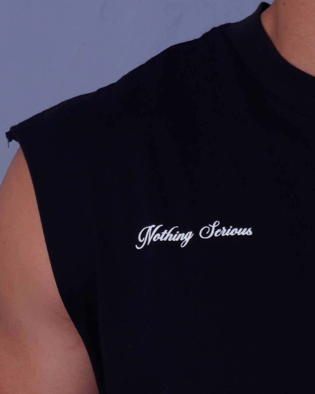 T-SHIRT TANK NEGRO X ESTAMPADO
