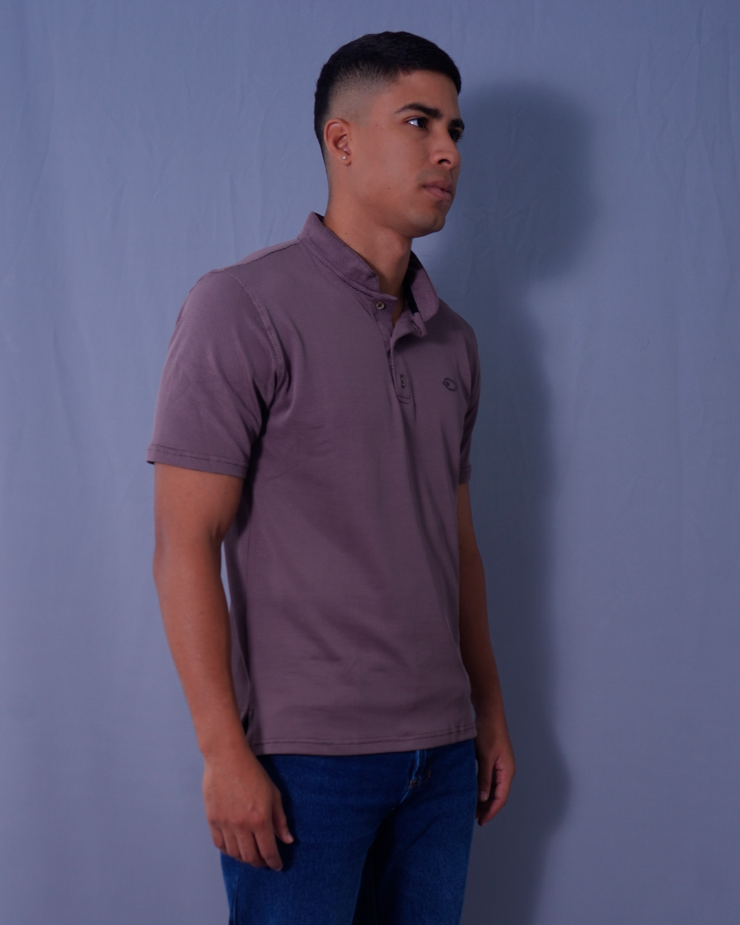 POLO SLIM  CUELLO NERU