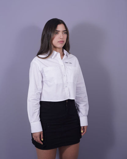 CAMISA MANGA LARGA CROP