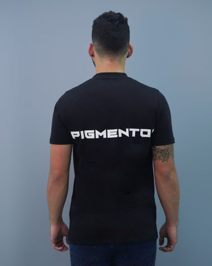 T-SHIRT NEGRO PIGMENTO