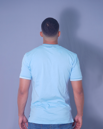 POLO REGULAR CELESTE