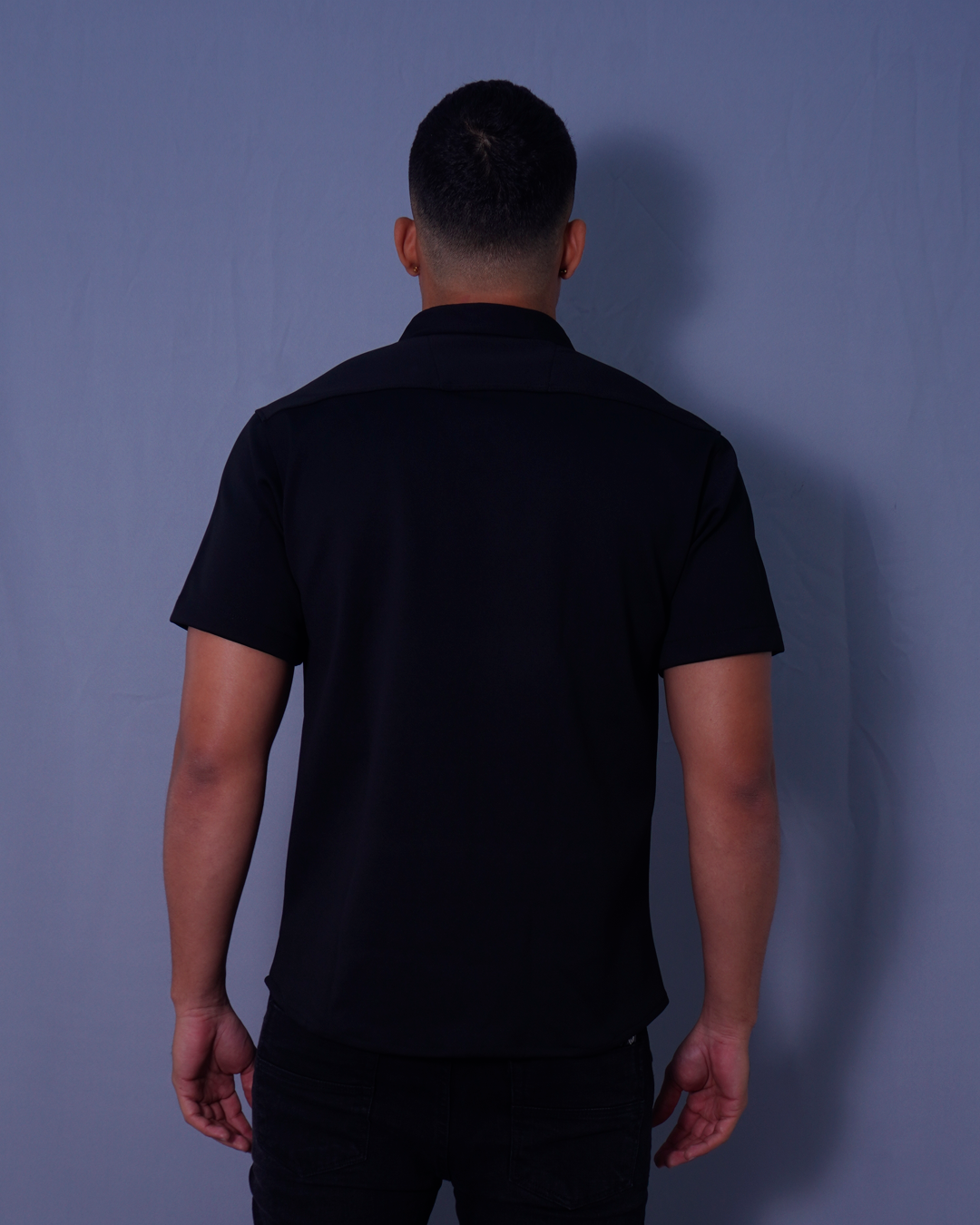 CAMISA REGULAR NEGRO NAS