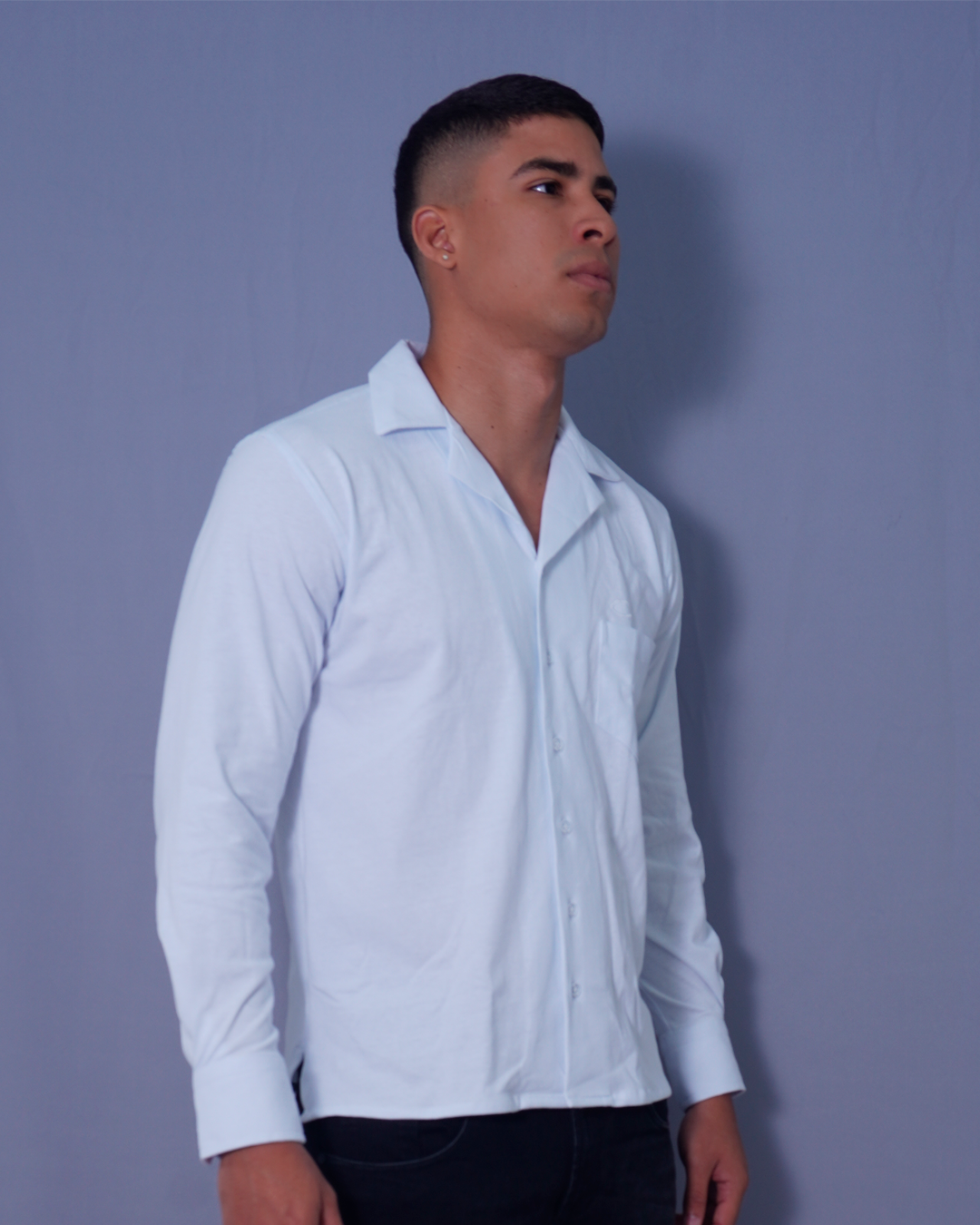 CAMISA RESORT BLANCA X BOLSILO