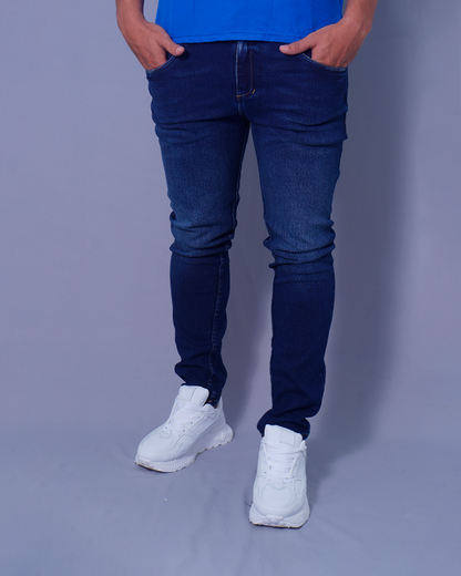 JEAN SLIM BLUE COTTON