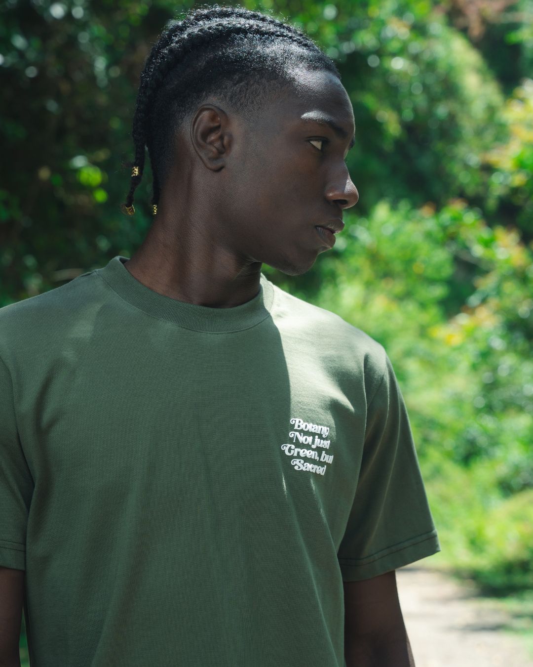 T-SHIRT VERDE BOTANY