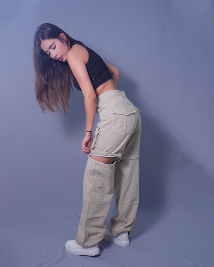 JEAN BAGGY CARGO DESMONTABLE