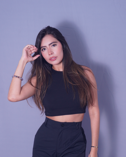 T-SHIRT NEGRA CLASICA FLASH