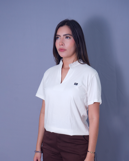T-SHIRT SLIM BEIGE CARTERA V
