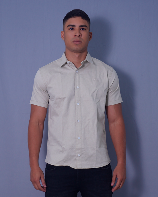 CAMISA REGULAR MAGDALENA BEIGE