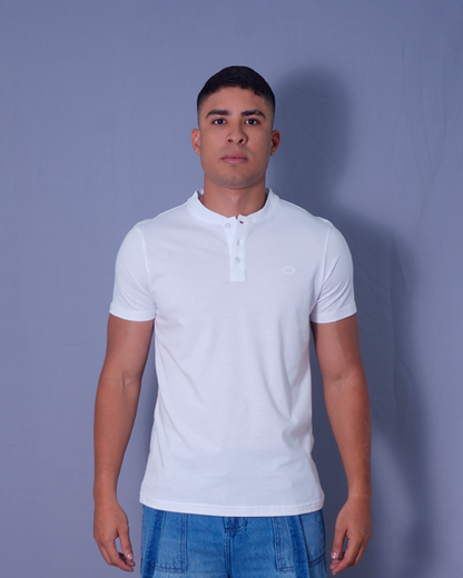 T-SHIRT SLIM BLANCO