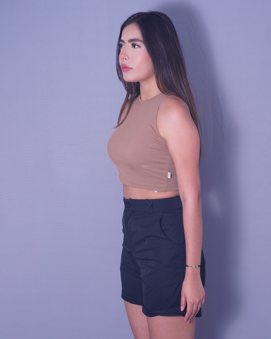 SHORT CARGO DAMA NEGRO