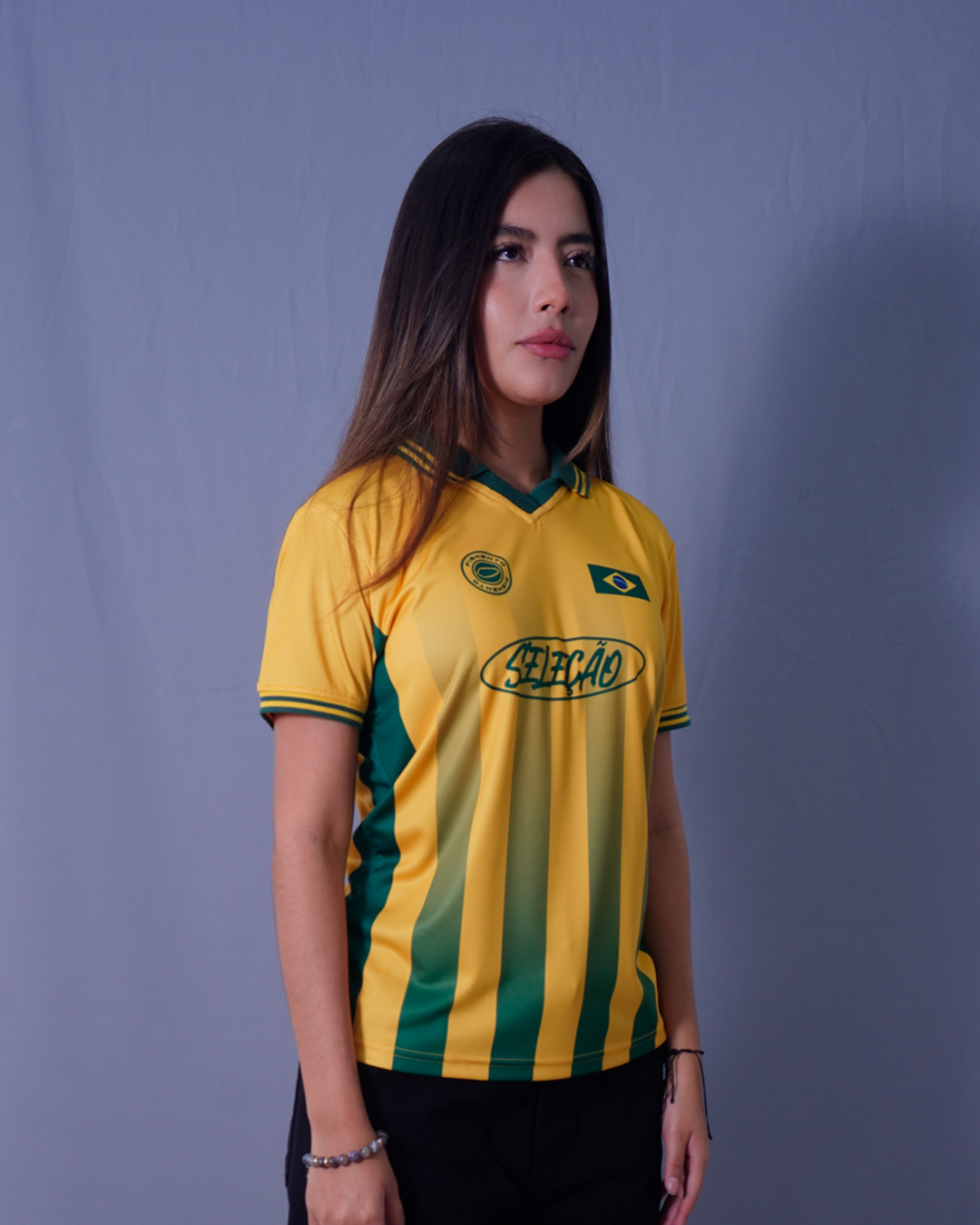 POLO DAMA BRAZIL SLIM SENCILLO