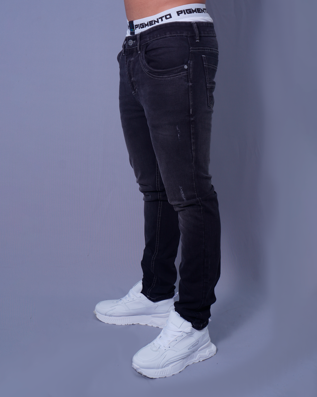JEAN SLIM BLACK CIMARRON