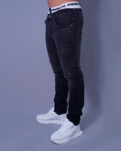 JEAN SLIM BLACK CIMARRON