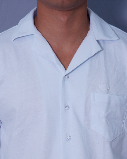 CAMISA RESORT BLANCA X BOLSILO