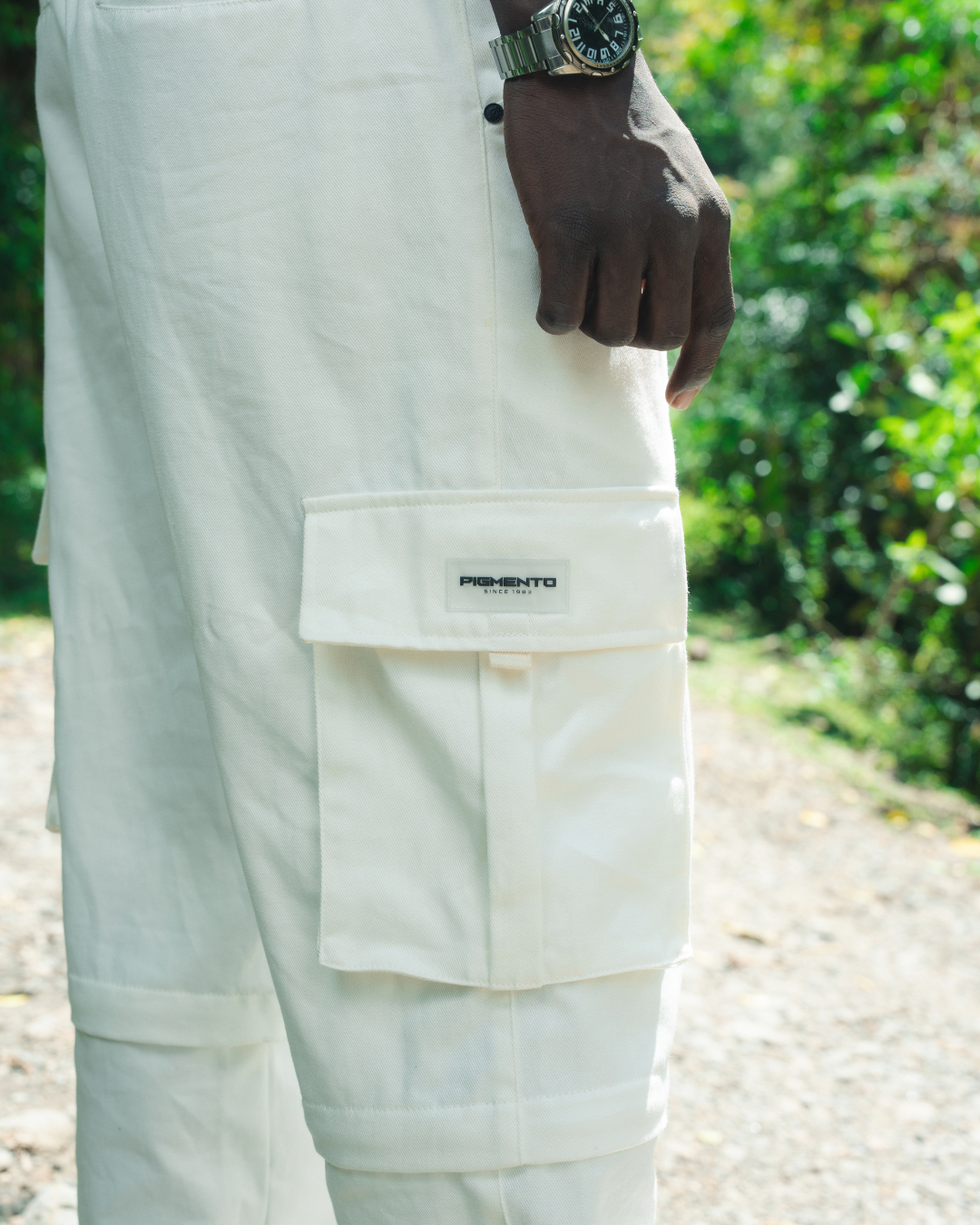 PANTALON BLANCO DESMONTABLE