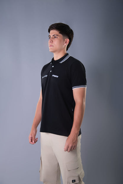 POLO NEGRO PREMIUM QUALITY