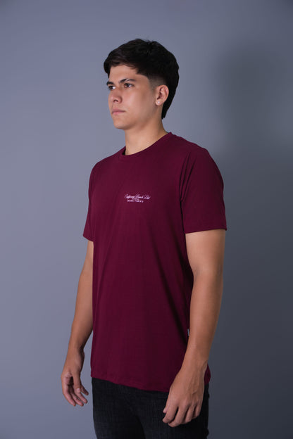 T-SHIRT VINO TINTO CALIFORNIA